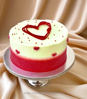 Love Note Chocolate Bento Cake - 250g